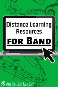 distance learning band resources