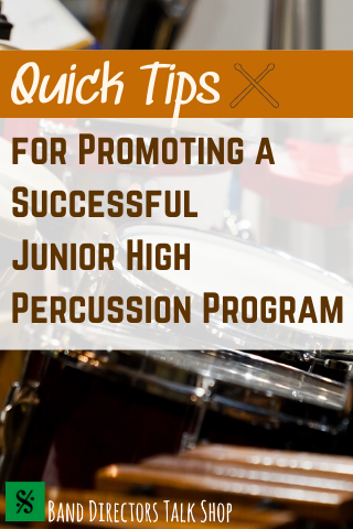 junior high percussion