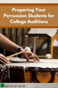 percussion audition