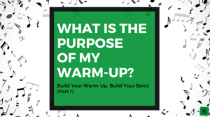 band warm-up