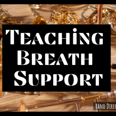 Teaching Breath Support