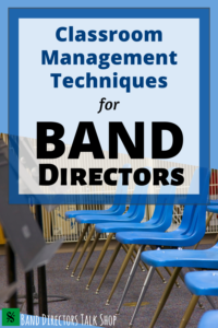 band director classroom management