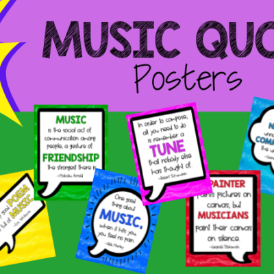 FREE Music Posters Composer Quotes
