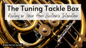 tuning horn section