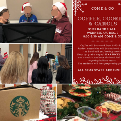 Coffee, Cookies & Carols in the Band Hall